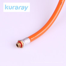 Flexible PVC high pressure pesticide spray hose. Manufactured by Kuraray. Made in Japan (plastic bottle hose sprayer)